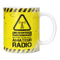 Radio Mug - Warning May Start Talking About Amateur Radio Coffee Cup