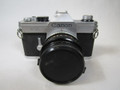 U9000 Used Canon TX 35mm Film Camera w/ 55mm Lens, 205mm Telephoto Lens, & Macro Tubes