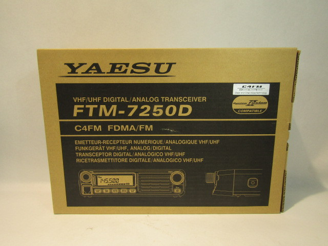 U10810 Never Used Yaesu FTM-7250DR C4FM/FM 144/430MHz Dual Band Digital  Mobile Radio
