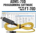 ADMS-70D Programming Software and USB 57B cable for the Yaesu FT-70D