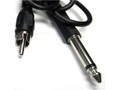 MFJ-5164 Output Cable for Electronic Keyers - RCA Male to 3.5mm Male with 1/4 In Adapter