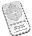 Scottsdale Lion "The One" 1 Oz Silver Bar Investment