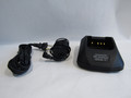 U13106 Used Kenwood KSC-25LS Rapid Drop In Desktop Charger with AC Adapter 
