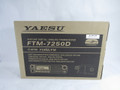 U13518 Used Yaesu FTM-7250DR 50W Mobile VHF UHF Digital Analog Transceiver C4FM in Box