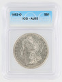 1882 O Morgan Silver Dollar AU53 ICG Graded 6405301201