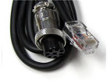 MFJ MFJ-5398 Adapter Cable - 8 Pin Modular to 8 Pin Round - MFJ-126X / MFJ-1260 / MFJ-1261