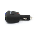 12-Volt Dual 2.4A USB Adapter with Lighter AUX Plug - Powers up to 3 devices!