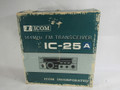 U13995 AS IS Used ICOM IC-25A 144MHz FM Transceiver Vintage with Box