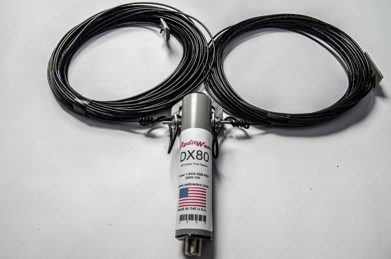 RadioWavz DX80HP High Power DX80 80 Meter Off Center Fed
