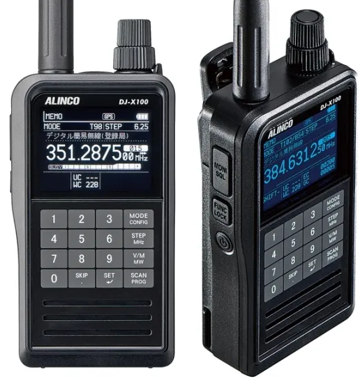 ALINCO DJ-X100T Multi-Mode Digital/ Analog Rcvr - C4FM