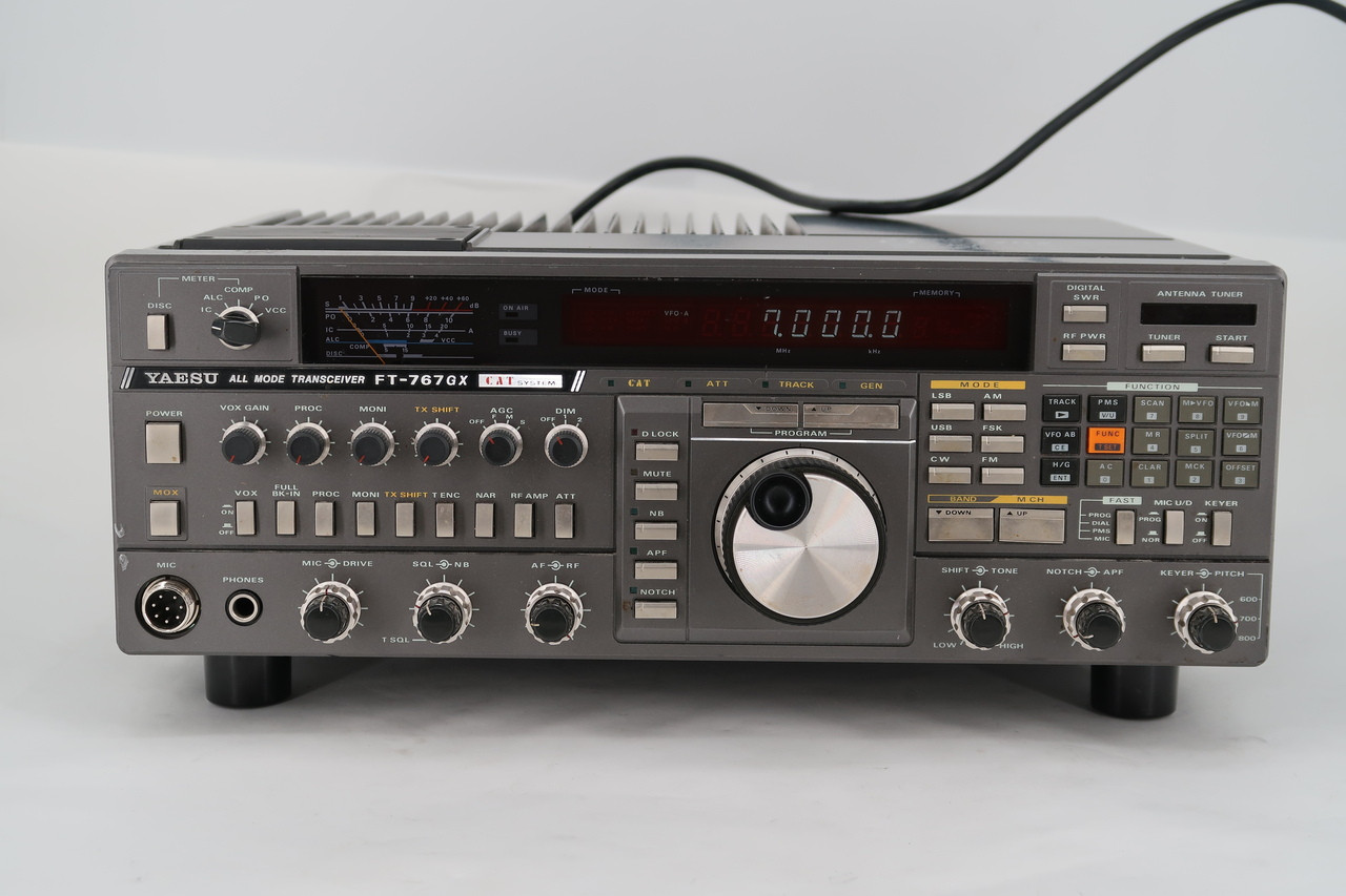 YAESU ★ ALL MODE TRANSCEIVER FT-767GX RigPix Database - Yaesu - FT-767GX