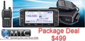 Package Deal!  Icom ID-5100AD  And IC-V86 Hand Held