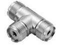 UHF SO-239  Tee Coaxial Adapter Connector