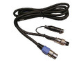 Heil CC-1-I Straight Microphone Cable XLR4 to 8-Pin Icom (8ft)