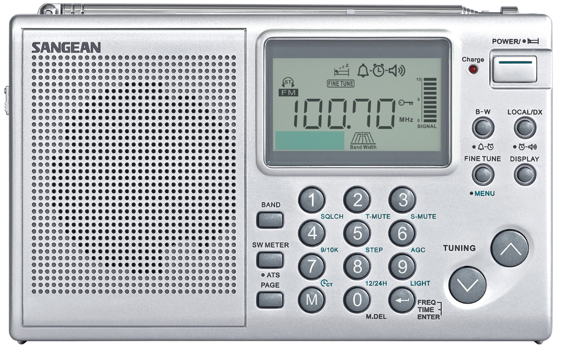 SANGEAN ATS405 FMSTEREO/AM/SHORT WAVE WORLD BAND RECEIVER Main