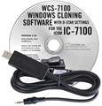 WCS-7100 Programming Software and USB-RTS01 cable for the Icom IC-7100