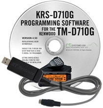 KRS-D710G Programming Software and USB-K5G for the Kenwood TM-D710G