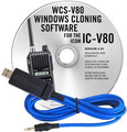 RT-SYSTEMS WCS-V80 Programming Software and cable for Icom IC-V80