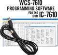 WCS-7610 Programming Software and RT-42 cable for the Icom IC-7610
