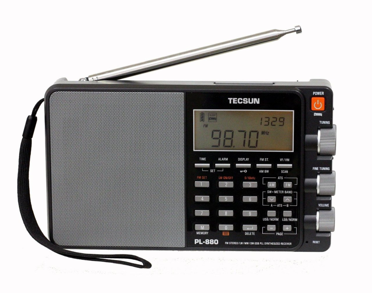 Tecsun PL-880 Portable Digital PLL Dual Conversion AM/FM
