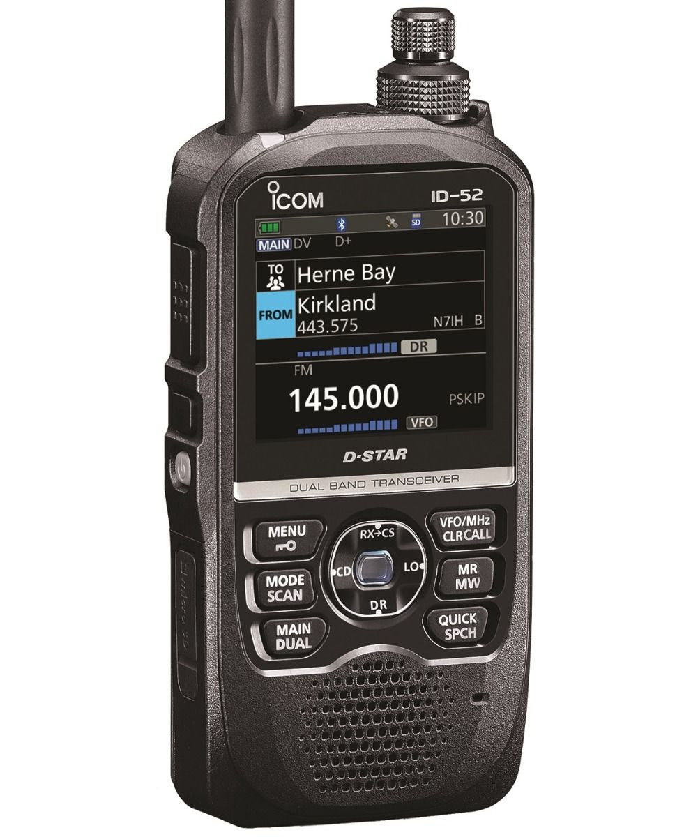 Icom ID-52A VHF/UHF Digital Transceiver *NOW SHIPPING* - Main