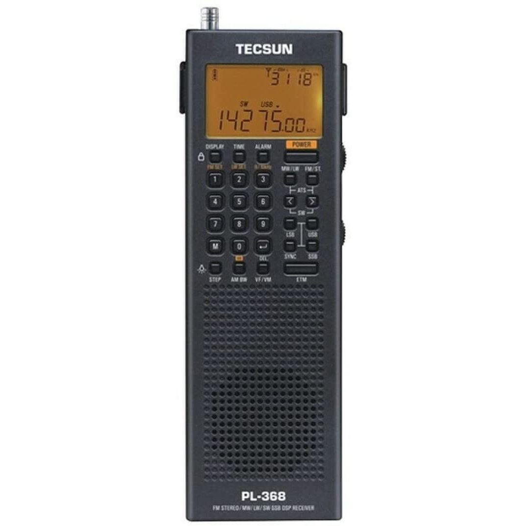 Multiplicación entregar Terapia Tecsun Digital PL368 AM/FM/LW/SW Worldband Radio with Single Side Band  Receiver (Black) - Main Trading Company