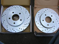 MMS Crossdrilled and Slotted Rotors - Set of 4