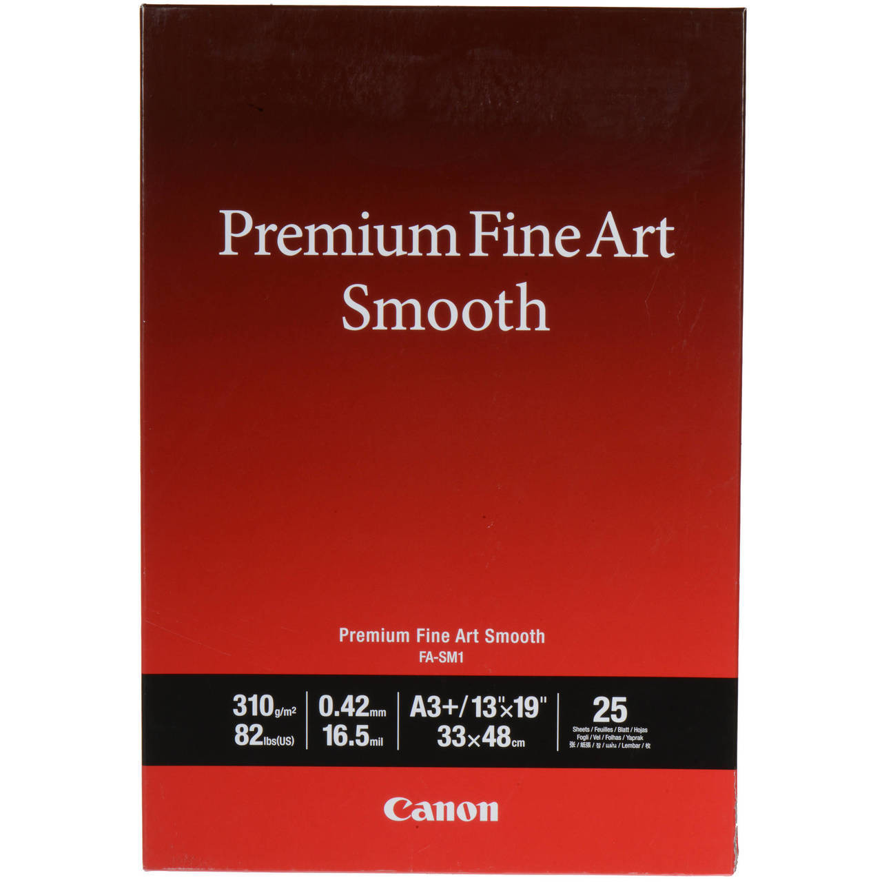 Canon Premium Fine Art Smooth Paper (17 x 22", 25 Sheets) - Ace Photo