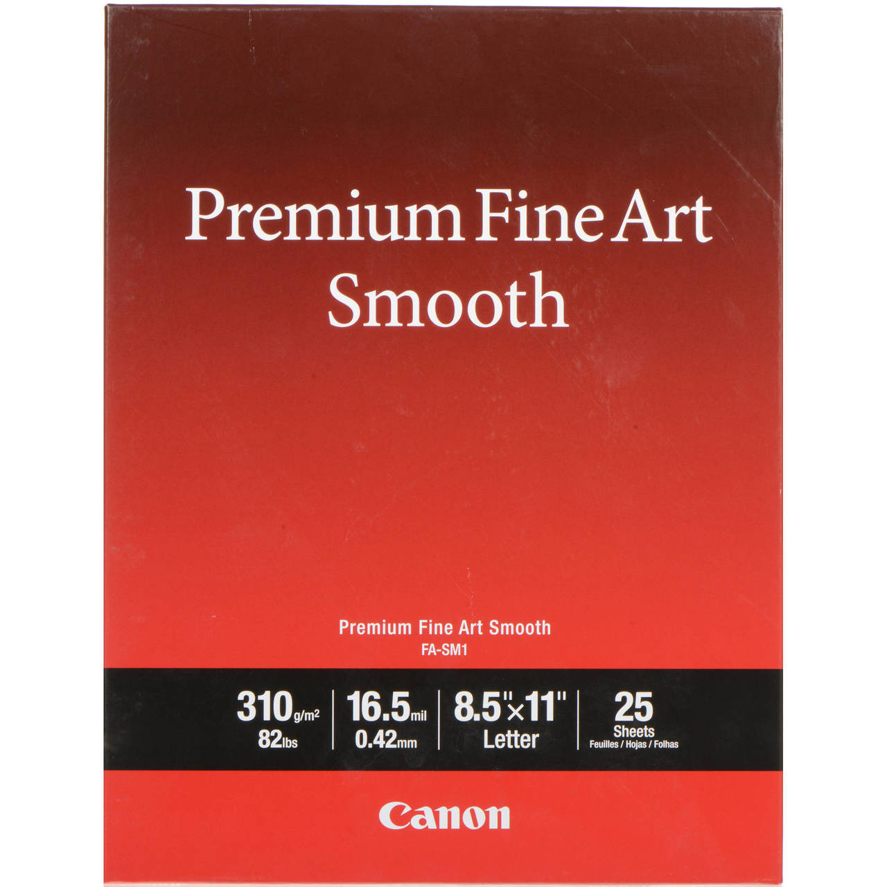 Canon Premium Fine Art Smooth Paper (8.5 x 11", 25 Sheets) Ace Photo