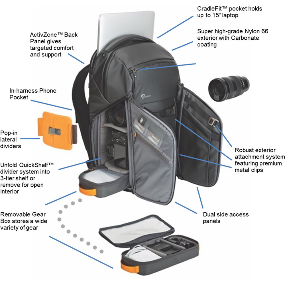 lowepro freeline camera backpack 350 aw