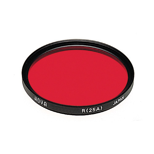 Hoya 49mm Red 25A (HMC) MultiCoated Glass Filter for Black & White