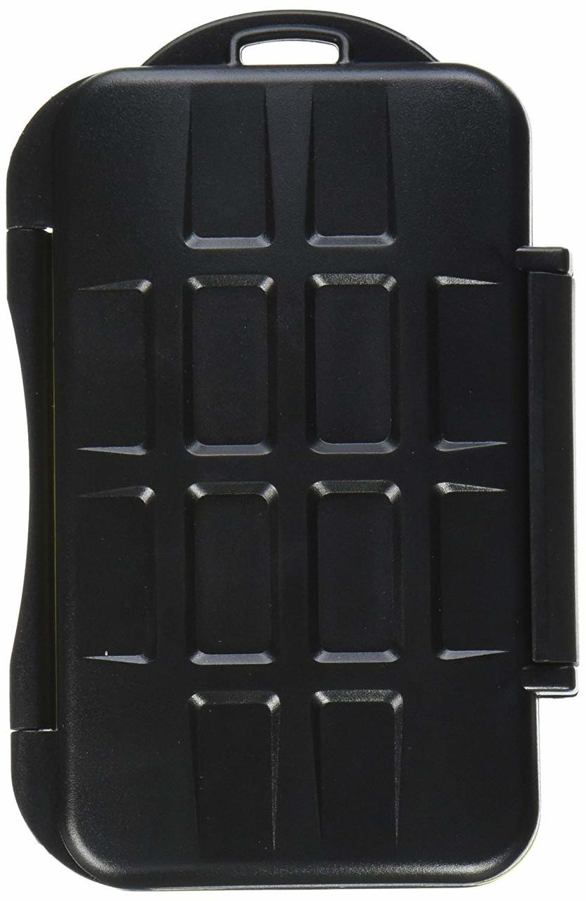 Rugged WaterResistant Storage Memory Card Case Protector for 6 XQD