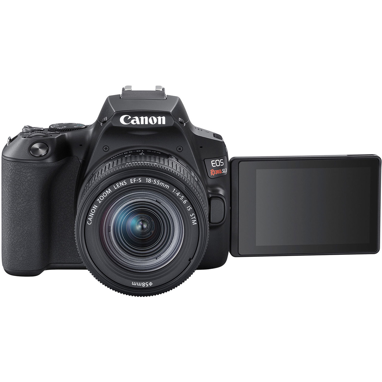 Canon EOS Rebel SL3 DSLR Camera with 1855mm Lens (Black) Ace Photo