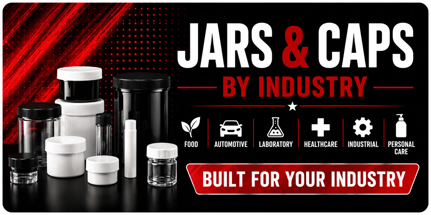 Parkway Plastics Jars and Caps, Bottles and Containers by Industry