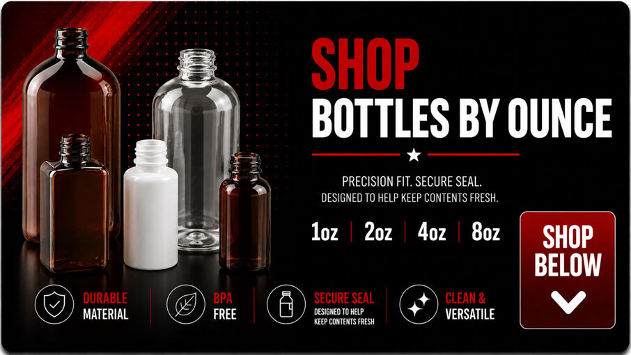 Parkway Plastics Plastic Bottles by Ounce