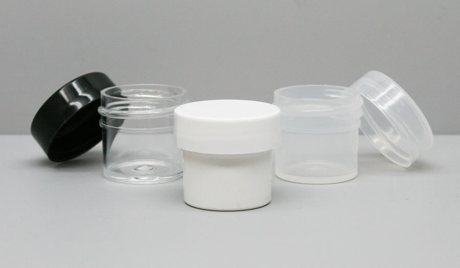 Click image to order Regular Wall 33mm 1/4oz Plastic Jars from Parkway Plastics
