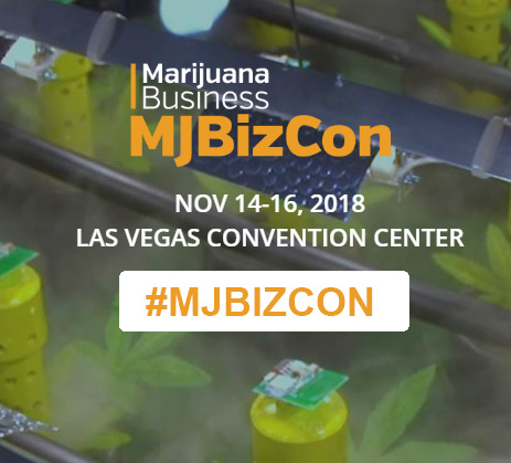 MJBIZCON Las Vegas Nov. 14-16, 2018