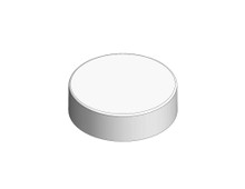 (Tall/High) Smooth Cap (530 pcs / box) - For 70mm Jars (400 Thread)