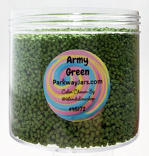 Slime Sprinkles - Army Green by @Island.slime.shop
