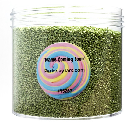 Slime Sprinkles shown in 120mm 32oz jar