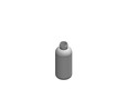 Boston Round PET Bottle: 24mm - 4oz