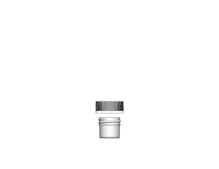 Jar & Cap Combo Case: 33mm - 1/4 oz