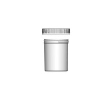 Jar & CRC Cap Combo Case: 70mm - 8 oz