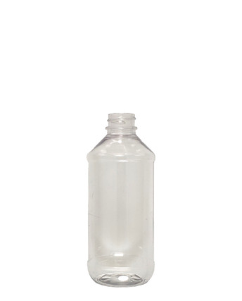 Modern Round PET Bottle: 24mm - 8oz