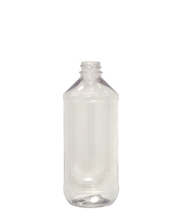 Modern Round PET Bottle: 24mm - 12oz
