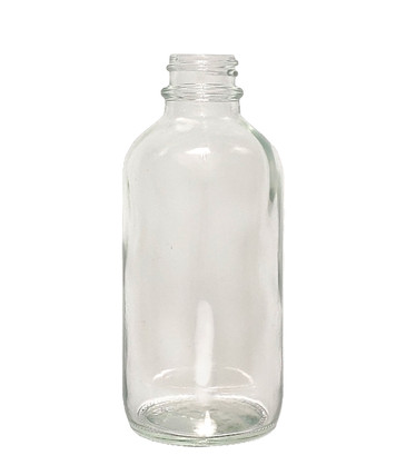 Boston Round Glass Bottle: 22mm - 4oz