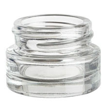 Glass Jar: 38mm - 1/4 oz (400 Thread) (9mL) (CRC Flush Finish)
