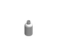Boston Round Squat PET Bottle: 24mm - 4oz