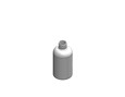 Boston Round Squat PET Bottle: 24mm - 6oz