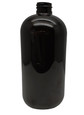 Boston Round Squat PET Bottle: 28mm - 24oz